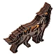Decoratiune interioara luminoasa forma lup Decoratiune interioara luminoasa forma lup