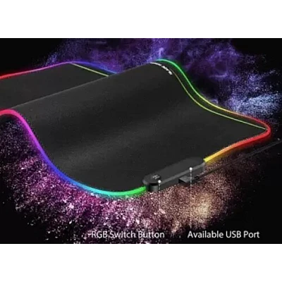Mouse pad gaming FGD-02 cu iluminare LED RGB
