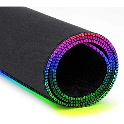 Mouse pad gaming FGD-02 cu iluminare LED RGB