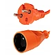 Prelungitor electric 15 m Portocaliu Prelungitor electric 15 m Portocaliu