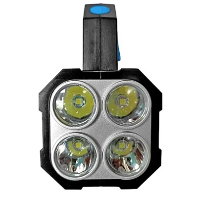 Lanterna de mana F-907 cu 4 LED si COB lateral Lanterna de mana F-907 cu 4 LED si COB lateral