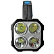 Lanterna de mana F-907 cu 4 LED si COB lateral Lanterna de mana F-907 cu 4 LED si COB lateral