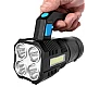 Lanterna de mana F-907 cu 4 LED si COB lateral Lanterna de mana F-907 cu 4 LED si COB lateral