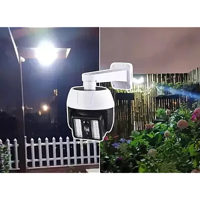 Lampa solara tip camera HW51182 66 SMD LED senzor telecomanda Lampa solara tip camera HW51182 66 SMD LED senzor telecomanda