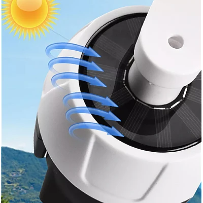 Lampa solara tip camera HW51182 66 SMD LED senzor telecomanda