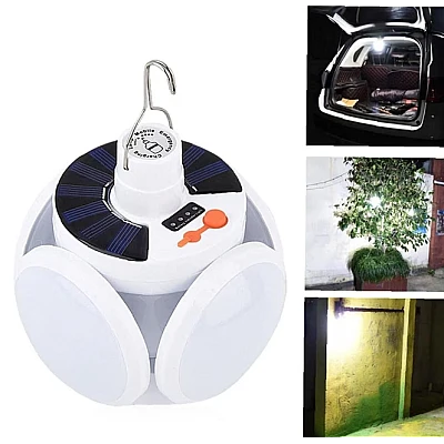 Lampa Solara Cu Acumulator 4 brate rabatabile 5 Trepte De Iluminat – BL-2029 Lampa Solara Cu Acumulator 4 brate rabatabile 5 Trepte De Iluminat – BL-2029