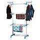 UB Uscator Vertical pentru Rufe Haine Mobil si Pliabil pentru Spatii Mici 173X78X50 cm