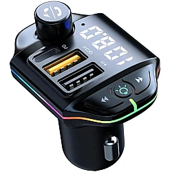 Modulator Fm auto Rgb ZTB-A10 - 20W Negru