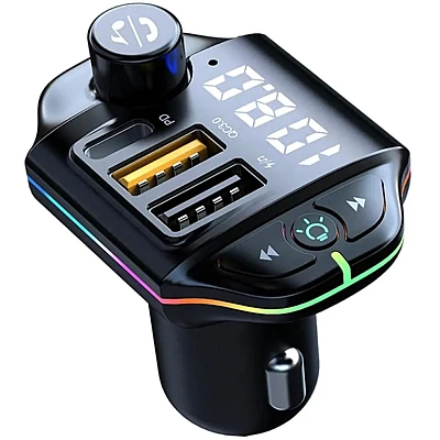Modulator Fm auto Rgb ZTB-A10 - 20W Negru Modulator Fm auto Rgb ZTB-A10 - 20W Negru