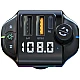 Modulator Fm auto Rgb ZTB-A10 - 20W Negru Modulator Fm auto Rgb ZTB-A10 - 20W Negru