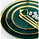 Platou Prajituri Supraetajat 3 Niveluri Verde (plastic)