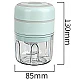 Tocator electric de usturoi 250ml 45W incarcare Usb Tocator electric de usturoi 250ml 45W incarcare Usb