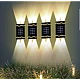 Set 4 lampi solare decorative de perete 4Led