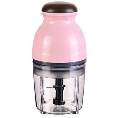 Mini blender multifunctional otel inoxidabil Roz Mini blender multifunctional otel inoxidabil Roz