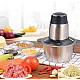UB Mini robot tocator de bucatarie capacitate 2L putere 850 W cu 2 viteze material INOX UB Mini robot tocator de bucatarie capacitate 2L putere 850 W cu 2 viteze material INOX