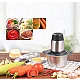 UB Mini robot tocator de bucatarie capacitate 2L putere 850 W cu 2 viteze material INOX UB Mini robot tocator de bucatarie capacitate 2L putere 850 W cu 2 viteze material INOX