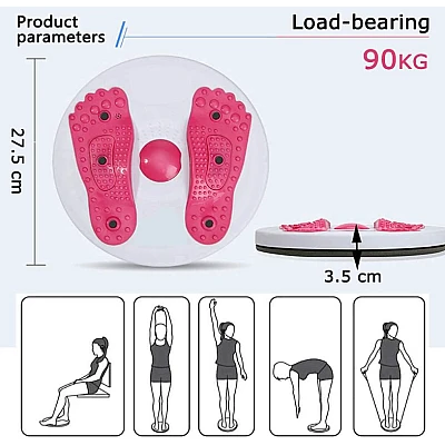 Disc rotativ de fitness cu corzi elastice Disc rotativ de fitness cu corzi elastice