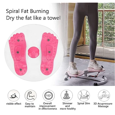Disc rotativ de fitness cu corzi elastice Disc rotativ de fitness cu corzi elastice