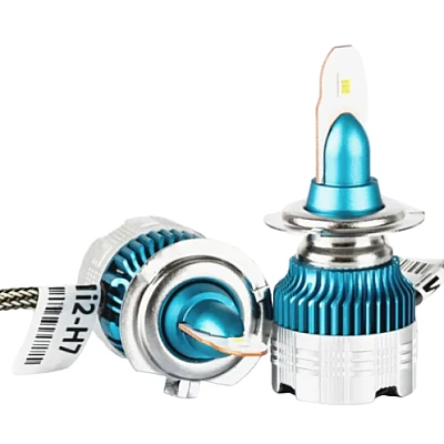 Set 2 becuri LED H1 Lumina Alba temperatura 8000k Ventilatie Automata Set 2 becuri LED H1 Lumina Alba temperatura 8000k Ventilatie Automata
