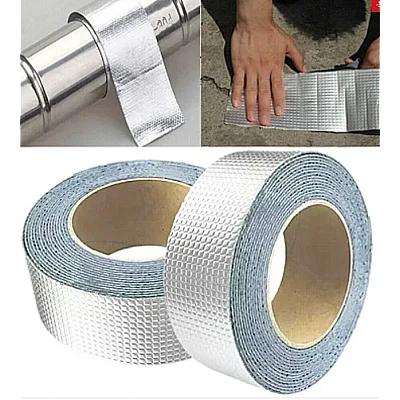 Banda acoperis 150mm x 5M butilica adeziva hidroizolanta bituminoasa durabila Rezistenta la Apa