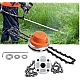 Cap tambur Portocaliu cu lant pentru motocoasa universal Cap tambur Portocaliu cu lant pentru motocoasa universal