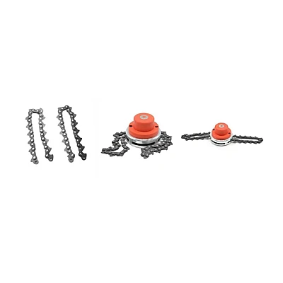 Cap tambur Portocaliu cu lant pentru motocoasa universal Cap tambur Portocaliu cu lant pentru motocoasa universal