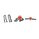 Cap tambur Portocaliu cu lant pentru motocoasa universal Cap tambur Portocaliu cu lant pentru motocoasa universal