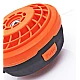 Mosor cu fir / tambur motocoasa cu buton din metal NEGRU/PORTOCALIU Mosor cu fir / tambur motocoasa cu buton din metal NEGRU/PORTOCALIU