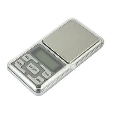 Mini cantar electronic pentru bijuterii 200g/0.01g Argintiu Mini cantar electronic pentru bijuterii 200g/0.01g Argintiu