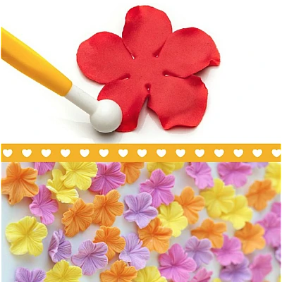 Set 9 ustensile modelatoare pentru fondant A69010 Set 9 ustensile modelatoare pentru fondant A69010