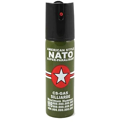Set 3 Spray NATO 110 ml cu HUSA paralizant propulsie jet Set 3 Spray NATO 110 ml cu HUSA paralizant propulsie jet