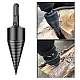 Con de spart lemn pentru masina de carotat cu 3 adaptoare 50mm din otel Negru AN Con de spart lemn pentru masina de carotat cu 3 adaptoare 50mm din otel Negru AN