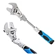 Cheie Universala Ajustabila Articulata si Telescopica cu cap rabatabil 180 grade cu clichet Cheie Universala Ajustabila Articulata si Telescopica cu cap rabatabil 180 grade cu clichet