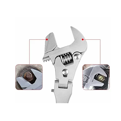 Cheie Universala Ajustabila Articulata si Telescopica cu cap rabatabil 180 grade cu clichet Cheie Universala Ajustabila Articulata si Telescopica cu cap rabatabil 180 grade cu clichet