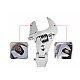 Cheie Universala Ajustabila Articulata si Telescopica cu cap rabatabil 180 grade cu clichet Cheie Universala Ajustabila Articulata si Telescopica cu cap rabatabil 180 grade cu clichet