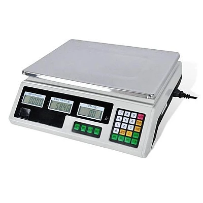 Cantar electronic alimentar capacitate 40Kg Alb Cantar electronic alimentar capacitate 40Kg Alb