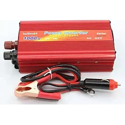 Invertor auto 12v-220v 1000w Portocaliu Invertor auto 12v-220v 1000w Portocaliu