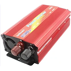 Invertor auto 12v-220v 1500w Portocaliu Invertor auto 12v-220v 1500w Portocaliu