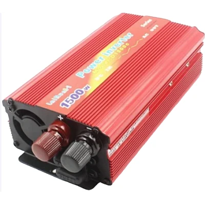Invertor auto 12v-220v 1500w Portocaliu Invertor auto 12v-220v 1500w Portocaliu