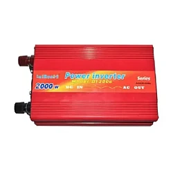 Invertor auto 12v-220v 2000w Portocaliu Invertor auto 12v-220v 2000w Portocaliu