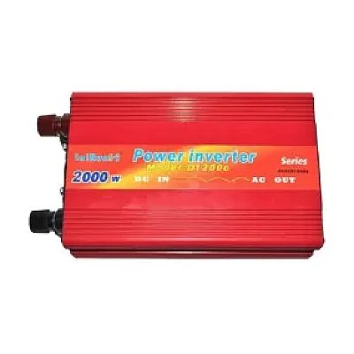 Invertor auto 12v-220v 2000w Portocaliu Invertor auto 12v-220v 2000w Portocaliu