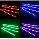 Set 4 benzi 12 LED cu lumina ambientale pentru auto si telecomanda RGB Set 4 benzi 12 LED cu lumina ambientale pentru auto si telecomanda RGB