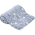 Patura pufoasa fosforescenta 50X60 cm stelute luminoase