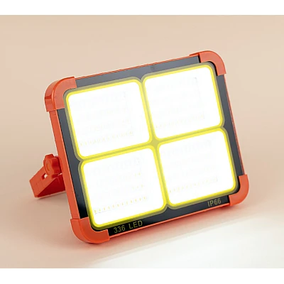 Lampa solara portabila de lucru LED 200W cu USB IP65 Galben Lampa solara portabila de lucru LED 200W cu USB IP65 Galben