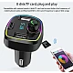 Modulator Transmitator FM cu functie de incarcator auto Usb Bluetooth 5.0 12 24 V M32 Modulator Transmitator FM cu functie de incarcator auto Usb Bluetooth 5.0 12 24 V M32