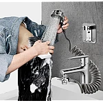Extensor pentru robinet de baie cu furtun flexibil Extensor pentru robinet de baie cu furtun flexibil