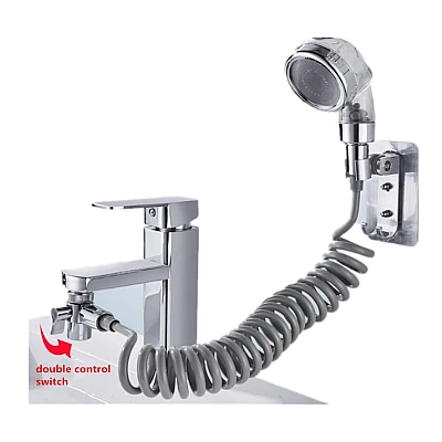 Extensor pentru robinet de baie cu furtun flexibil Extensor pentru robinet de baie cu furtun flexibil