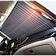 Parasolar auto tip jaluzea cu ventuze 150 x 70 x 6 cm Gri