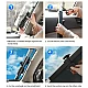 Parasolar auto tip jaluzea cu ventuze 150 x 70 x 6 cm Gri