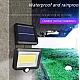 Lampa solara de perete Sl F120 6 x COB LED putere 25W 5000K cu panou solar senzor miscare Neagra Lampa solara de perete Sl F120 6 x COB LED putere 25W 5000K cu panou solar senzor miscare Neagra